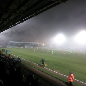 FGR ground as the Fog comes down  (photo Richard Scott)